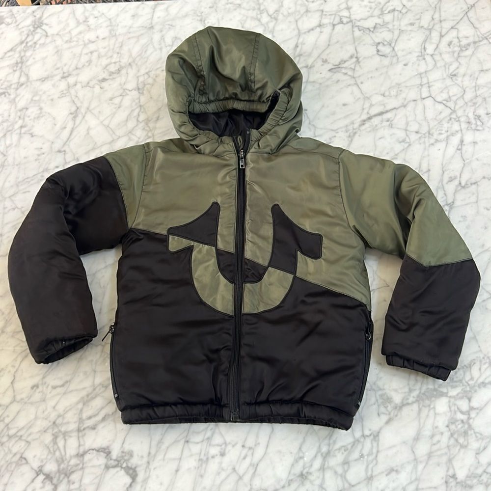 True Religion Kids Jacket Sz 6 Colorblock